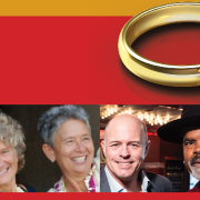 Image - the speakers and 2 wedding rings